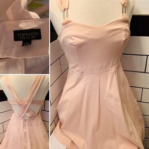 Topshop Cute Light Pink Dress